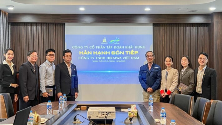 Đón tiếp HIRAIWA Việt Nam ghé thăm và làm việc tại KHẢI HƯNG CORP
